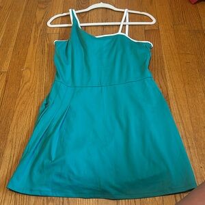 Green athletic dress